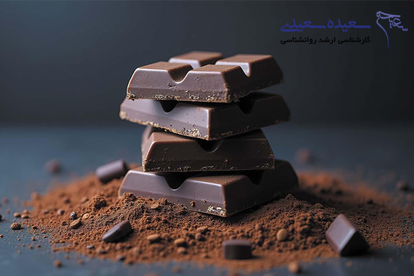 عوارض شکلات تلخ با درصد بالا