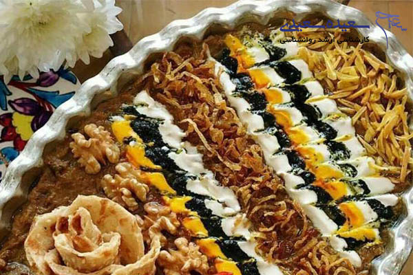 کشک بادمجان بدون روغن
